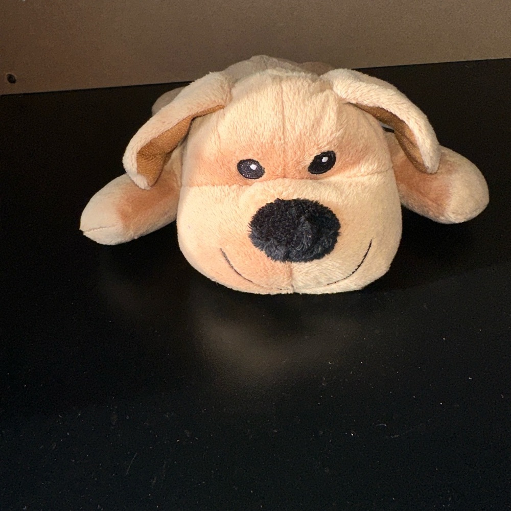 9" Melissa & Doug Plush Brown Tan Laying Dog Puppy Toy Animal